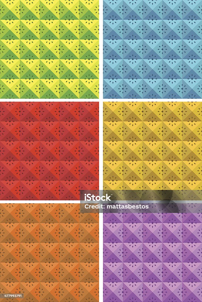Square Adding Patterns Square Patterns Stock Illustration - Download Image Now - Abstract ...