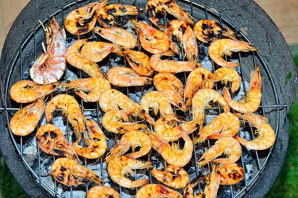 istock grilled shrimps on the barbecue 477994235