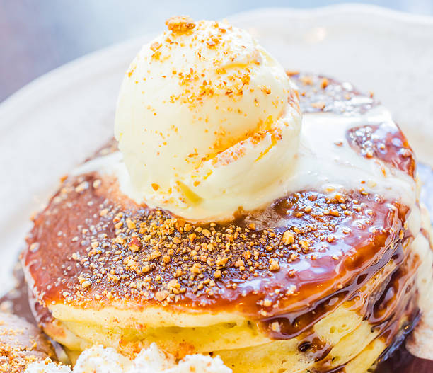 Icecream pancake