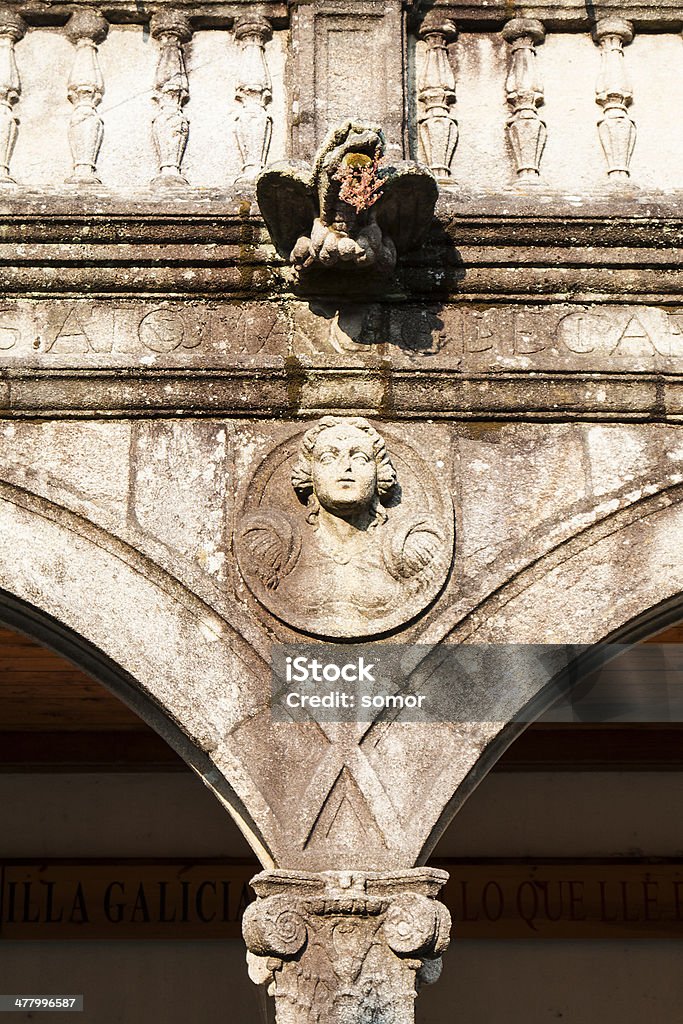 Hostal los Reyes Catolicos em Santiago de Compostela - Royalty-free Ao Ar Livre Foto de stock