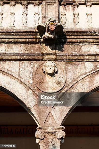 Hostal Los Reyes Catolicos Em Santiago De Compostela - Fotografias de stock e mais imagens de Ao Ar Livre