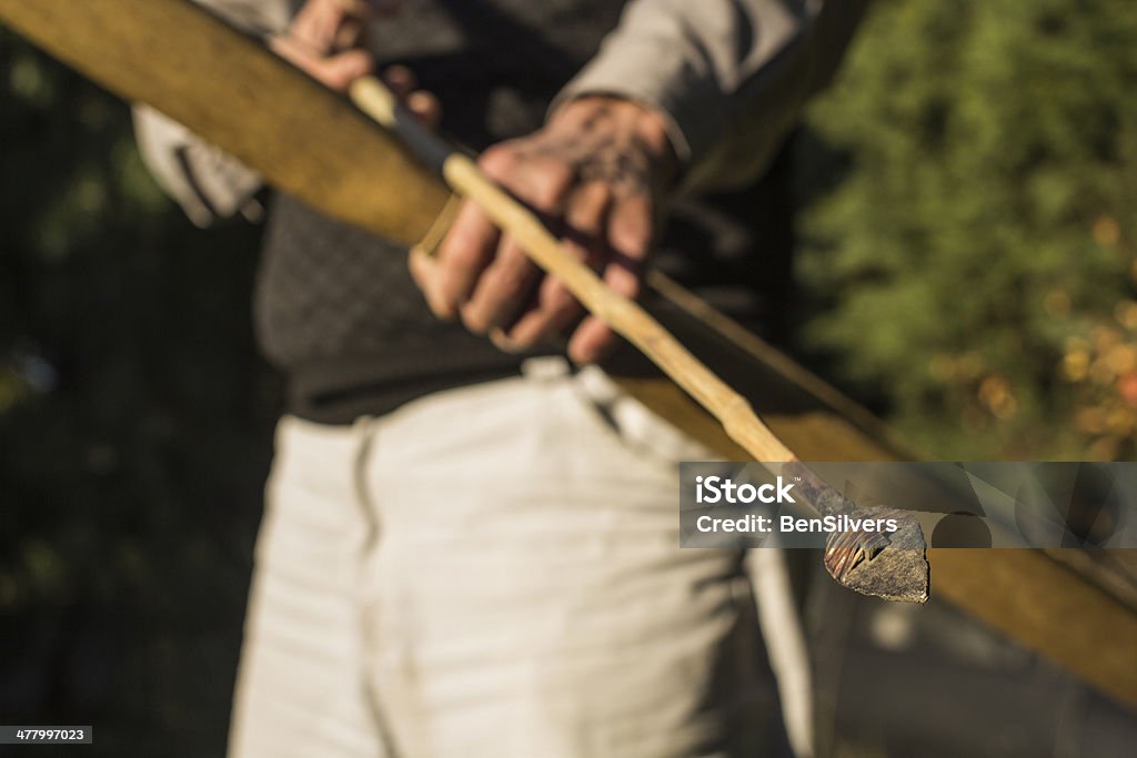 Senior competitiva archer - Foto de stock de Adulto libre de derechos