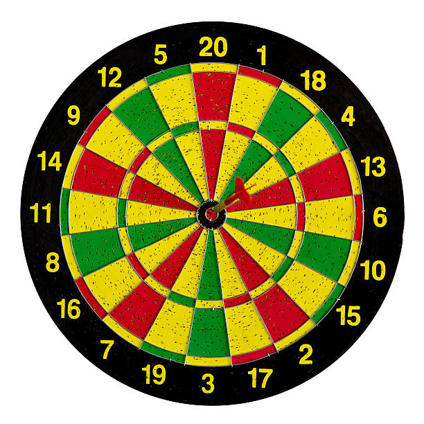 istock darts arrows in the target center 477999183