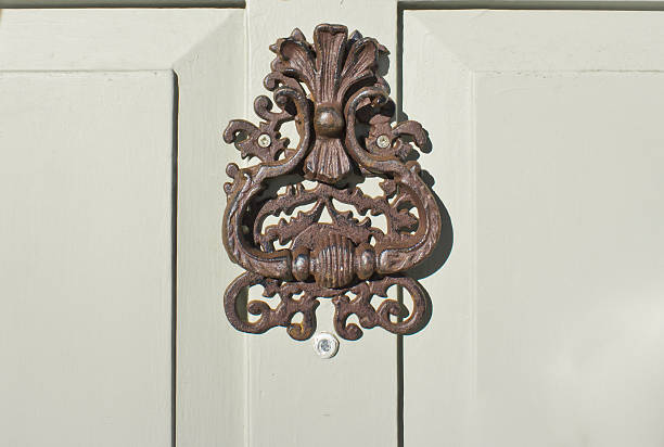 istock Antique door knocker 477999689
