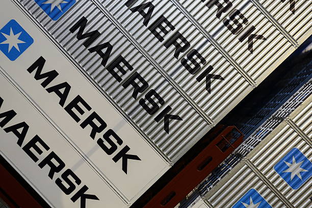 Maersk Containers stock photo