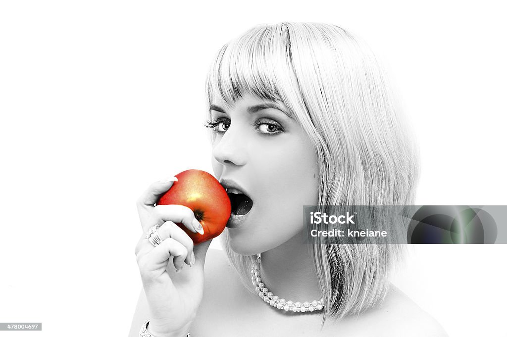 Eve e apple - Foto stock royalty-free di Mela