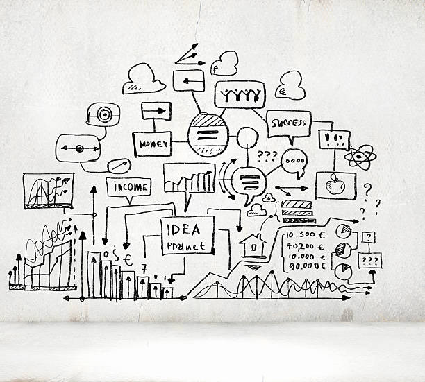 istock Business colorful sketch 478006007