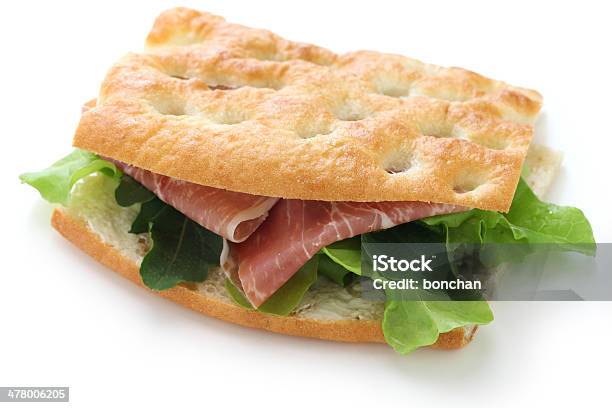 Panino Włoski Sandwich - zdjęcia stockowe i więcej obrazów Białe tło - Białe tło, Bułka, Domowy