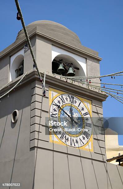 Capri Stock Photo - Download Image Now - Bell, Bell Tower - Tower, Cable