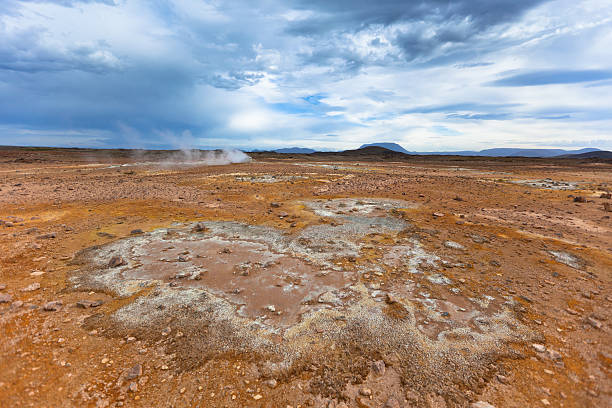 istock Stone Desert at Geothermal Area Hverir, Iceland 478007201
