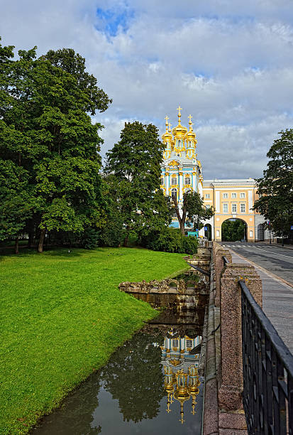 istock Pushkin town. Catherine garden and palace. 478007729