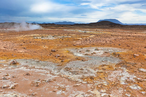 istock Stone Desert at Geothermal Area Hverir, Iceland 478007875