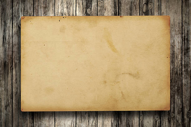 istock Vintage Paper on wood backgrounds 478007946