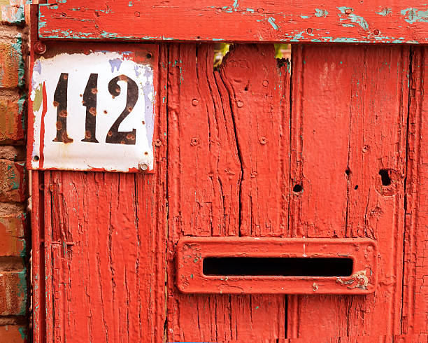 istock Old scratched metal plate with the number 478010798