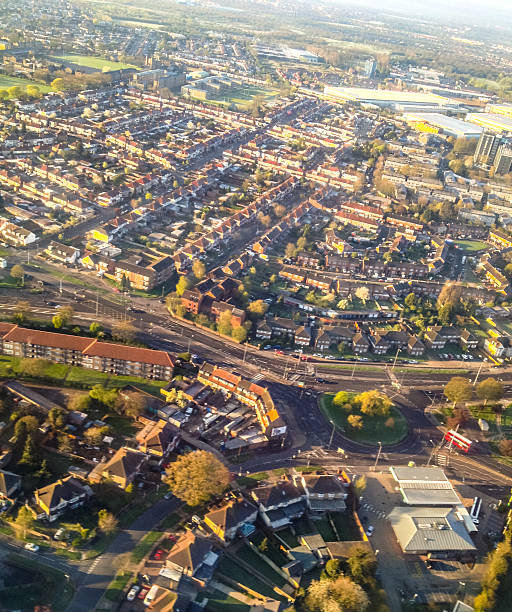 istock Aerial view on London Suburbs 478014135