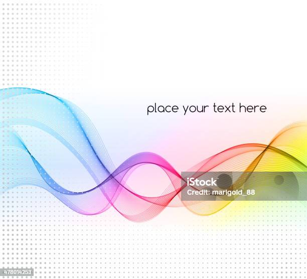 抽象的なカラフルな波背景 - つながりのベクターアート素材や画像を多数ご用意 - つながり, まぶしい, アイデア