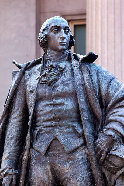 istock Albert Gallatin Statue US Treasury Department Washington DC 478016718