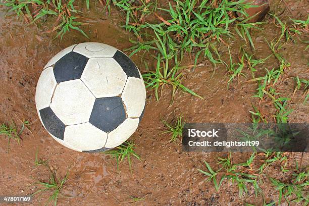 Fußball Ball Auf Dem Rasen Stockfoto und mehr Bilder von Aktivitäten und Sport - Aktivitäten und Sport, Ausrüstung und Geräte, Erfolg