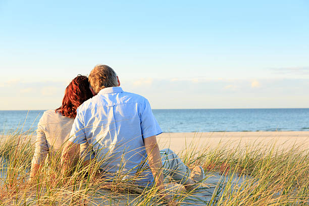 istock Mature couple at beach 478017228