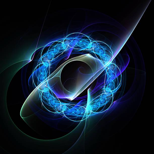 istock Blue Corona Abstract Fractal Design 478018045