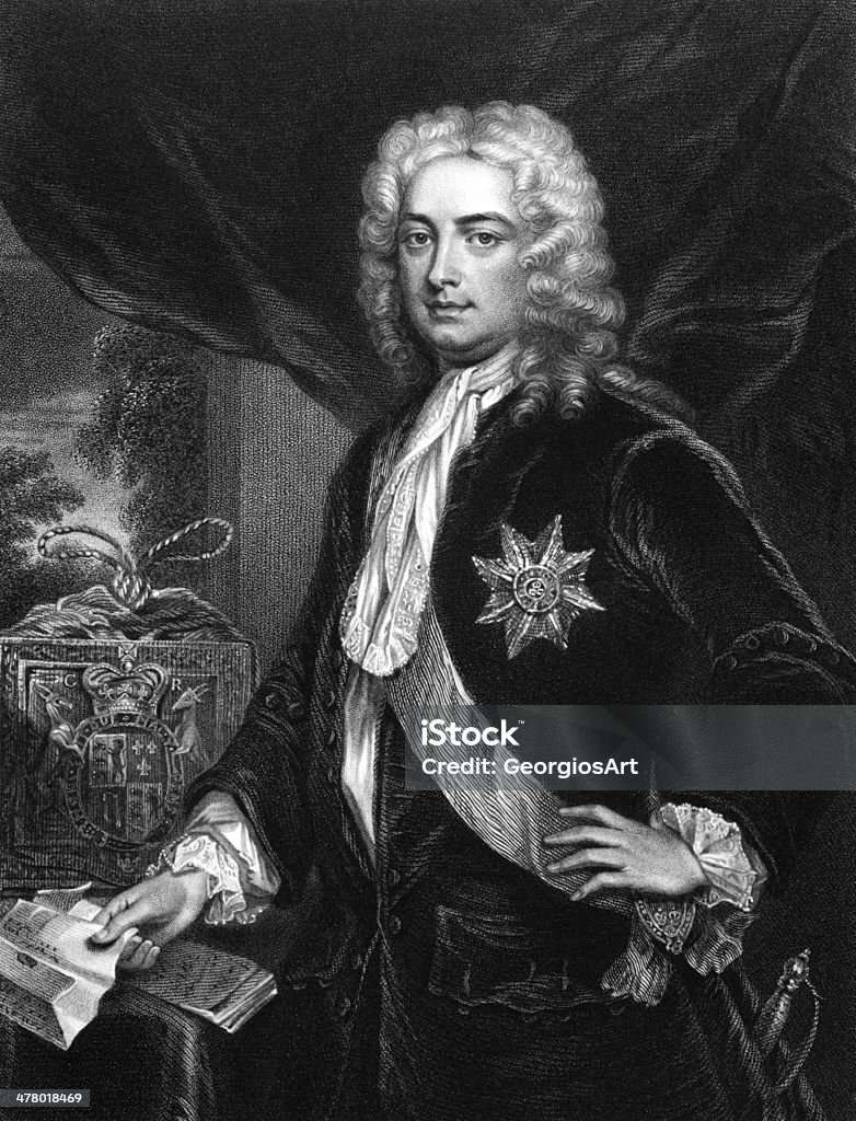 Robert Walpole, 1° Conde de Orford - Royalty-free Adulto Ilustração de stock
