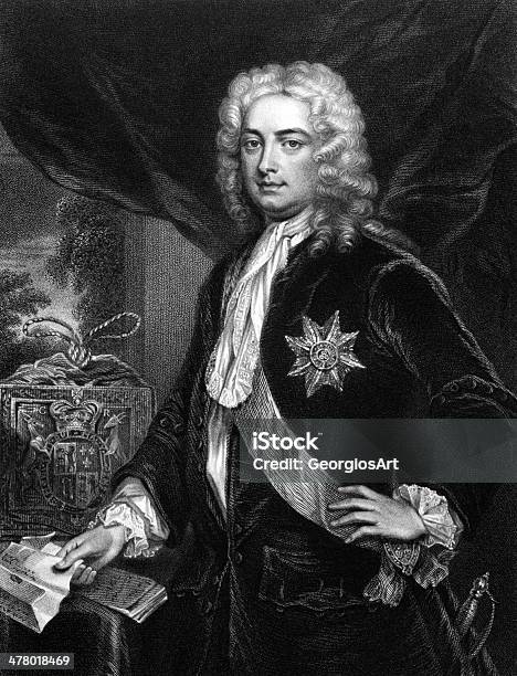 Robert Walpole 1 Conde De Orford - Arte vetorial de stock e mais imagens de Adulto - Adulto, Conde, Estadista