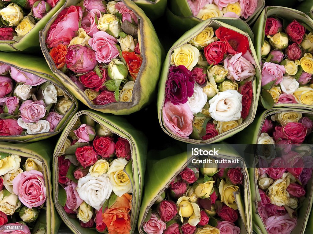 Bouquet de rosas - Foto de stock de Amarillo - Color libre de derechos