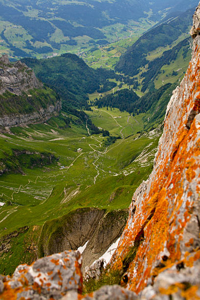 Paesaggio delle Alpi. - foto stock