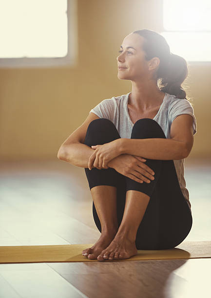 istock Feeling totally relaxed after her yoga workout 478020664