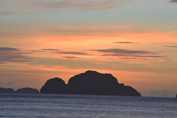 istock Beautiful sunset in El Nido 478021028