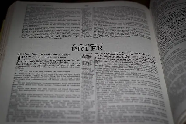 Bible - Peter