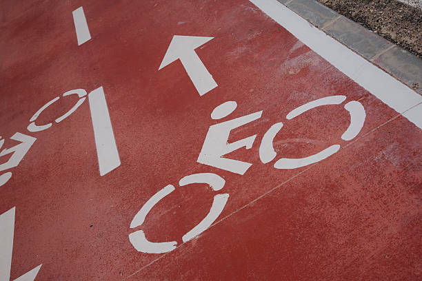istock Bike Lane Symbol 478021554
