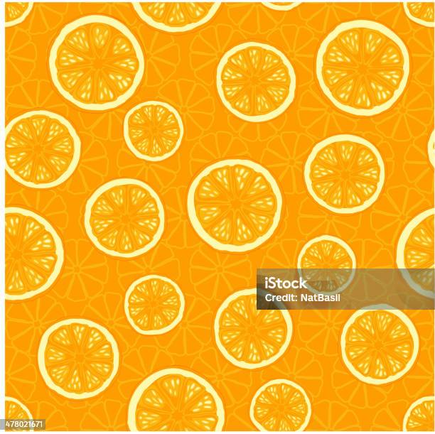 Motif Sans Couture Avec Des Oranges Vecteurs libres de droits et plus d'images vectorielles de Agrume - Agrume, Aliment, Aliment en portion