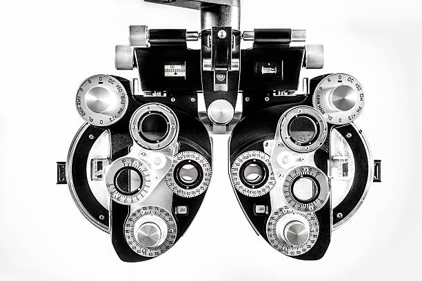 optomestrist foroptero - equipamento óptico - fotografias e filmes do acervo