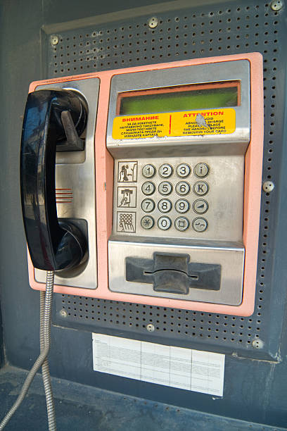 istock Traditional telephone on the wall 478023653