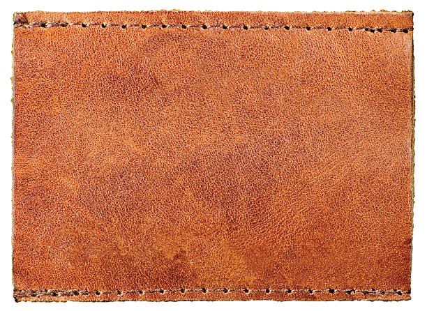 istock Grunge Blank Natural Leather Label Jeans Tag Isolated Macro Background 478024639