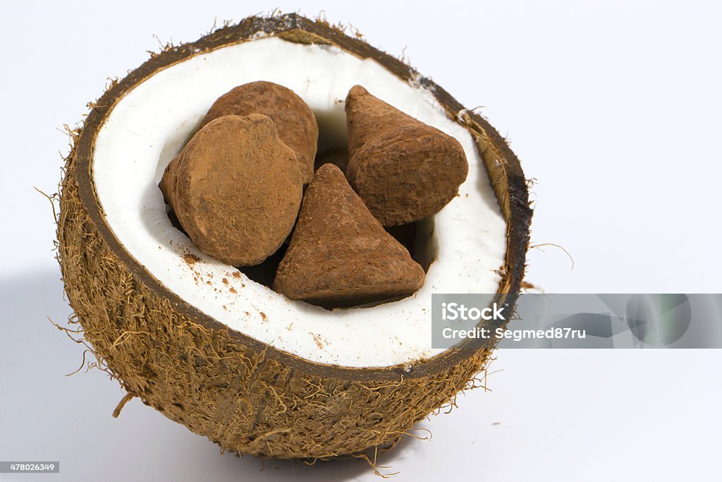 Kokosnuss und Praline - Lizenzfrei Chocó - Kolumbien Stock-Foto