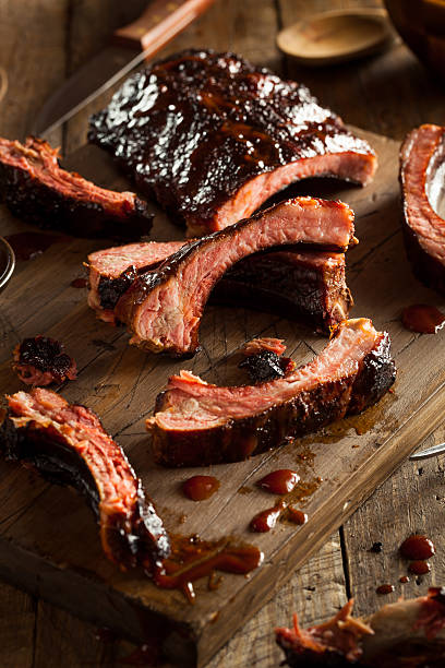 istock Homemade Smoked Barbecue Pork Ribs 478028074
