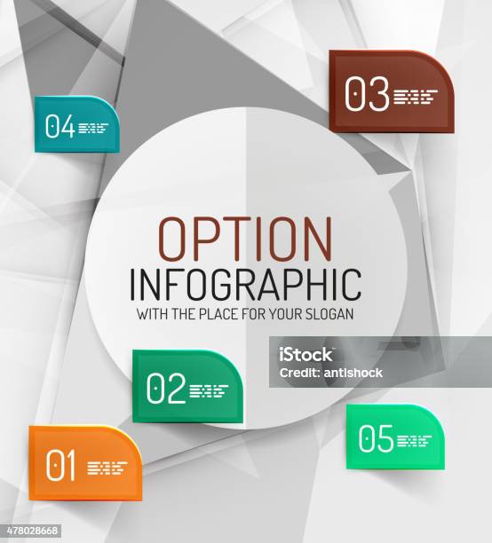 Vector Fresh Business Abstract Infographics Template Stock Illustration - Download Image Now