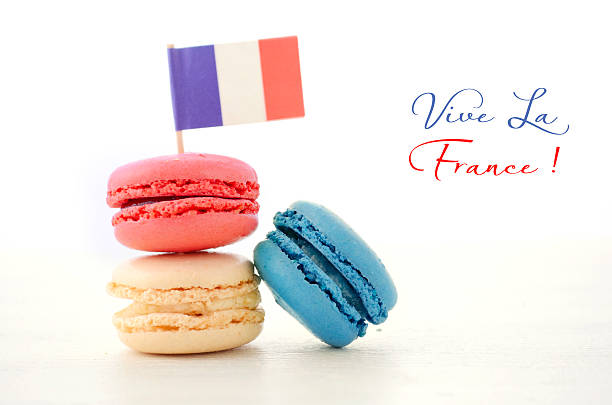 Happy Bastille Day Party Macarons