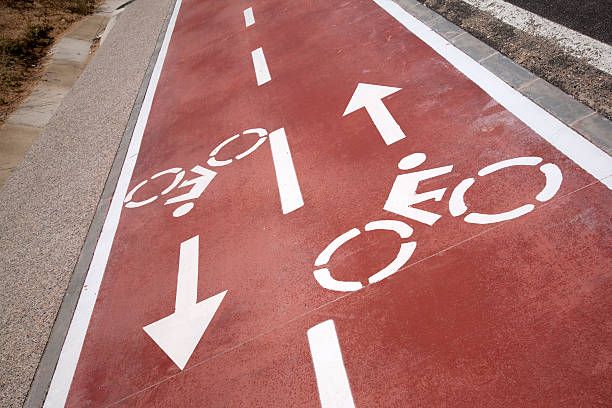 istock Bike Lane Symbol 478029464