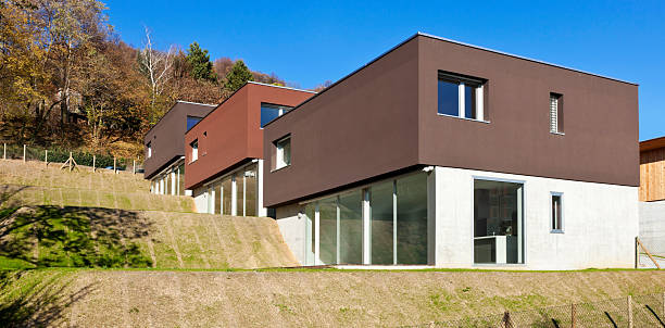 istock modern house with garden, outdoor 478030905