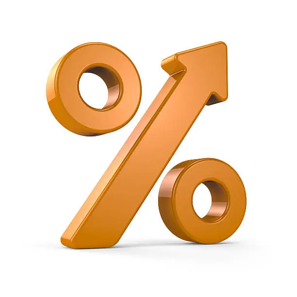 Photo of Growing percent sign
