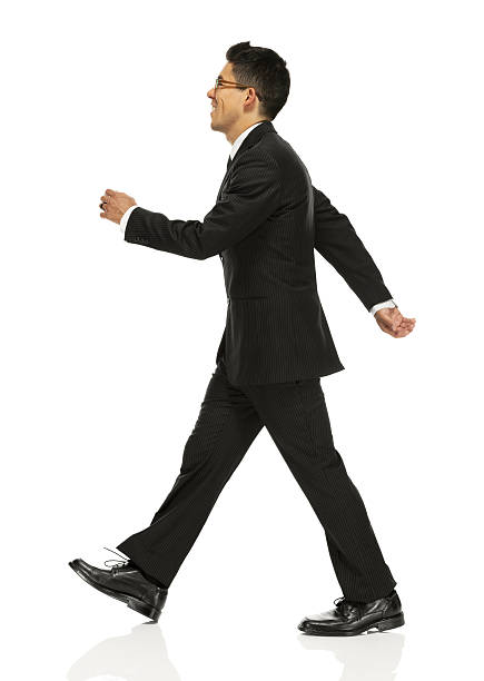Businessman walking