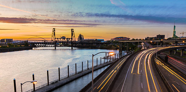 istock Sunset View over Interstate 5 in Portland Oregon 478032830