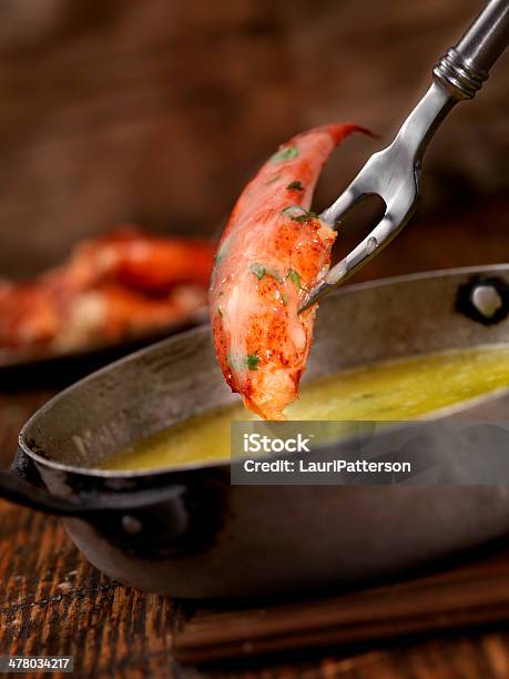 Lobster Claw - zdjęcia stockowe i więcej obrazów Homar - owoce morza - Homar - owoce morza, Ujęcie z góry, Widelec