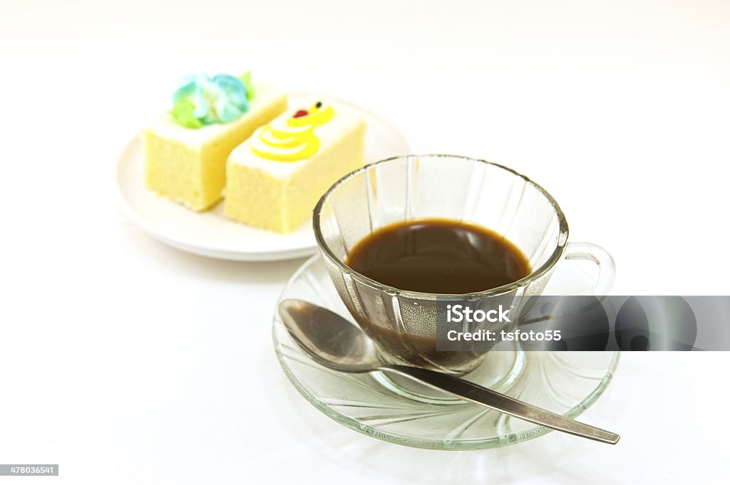 Tasse de café et gâteau - Photo de Aliment libre de droits