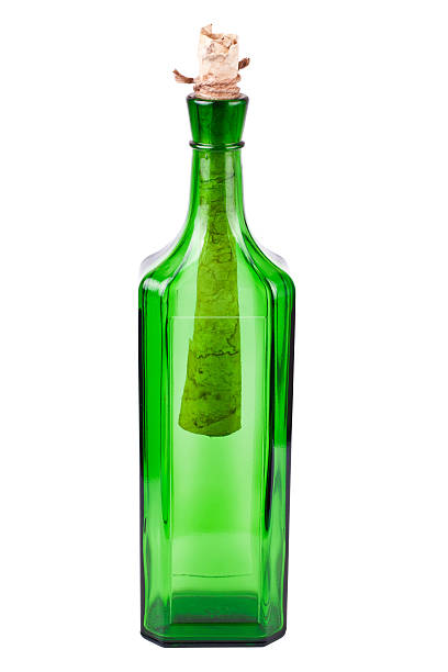 istock letter in the green bottle 478036749