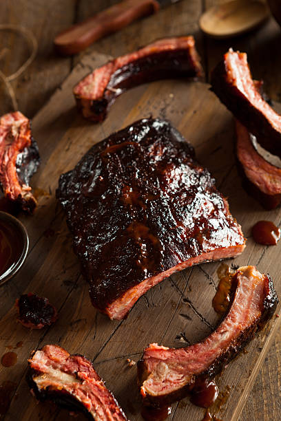 istock Homemade Smoked Barbecue Pork Ribs 478037074