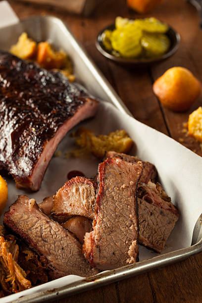 istock Homemade Smoked Barbecue Beef Brisket 478037086
